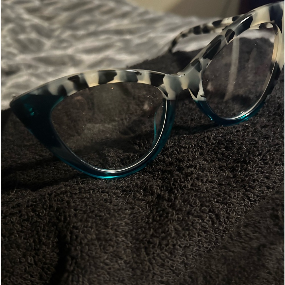 Beautiful brand new hunter green and black frames